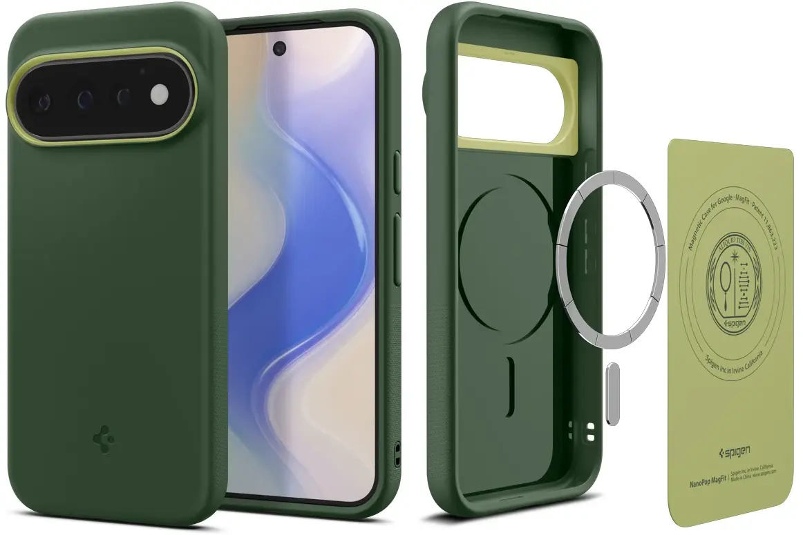 Spigen Nano Pop MagFit Google Pixel 11 Pro Hoesje MagSafe Back Cover Groen afbeelding 10