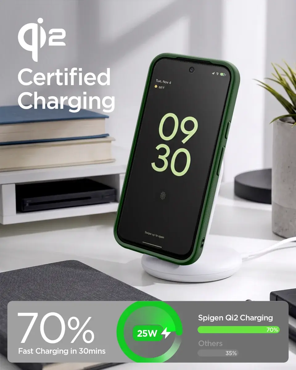 Spigen Nano Pop MagFit Google Pixel 11 Pro Hoesje MagSafe Back Cover Groen afbeelding 8