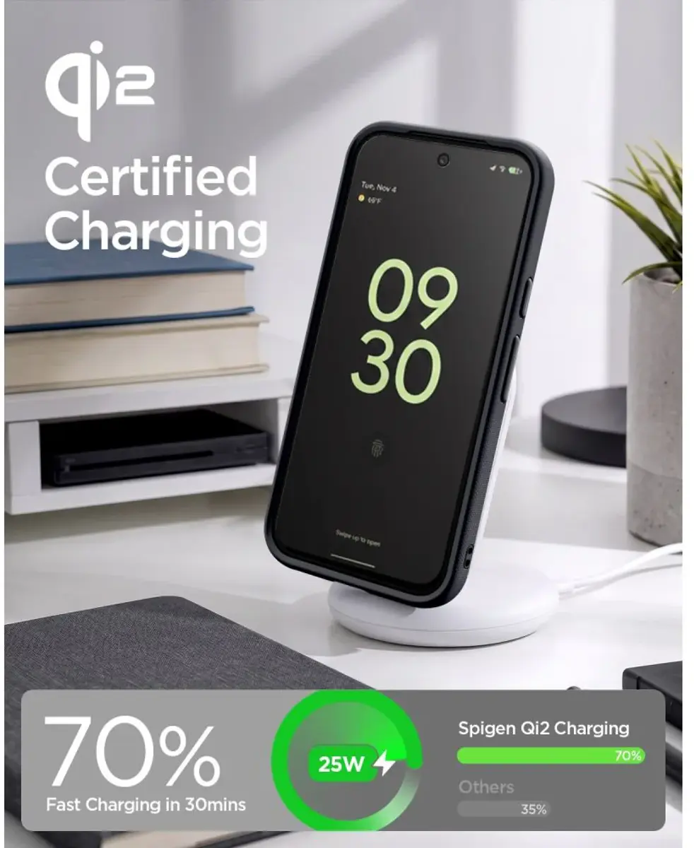 Spigen Nano Pop MagFit Google Pixel 11 Pro Hoesje MagSafe Back Cover Zwart afbeelding 7
