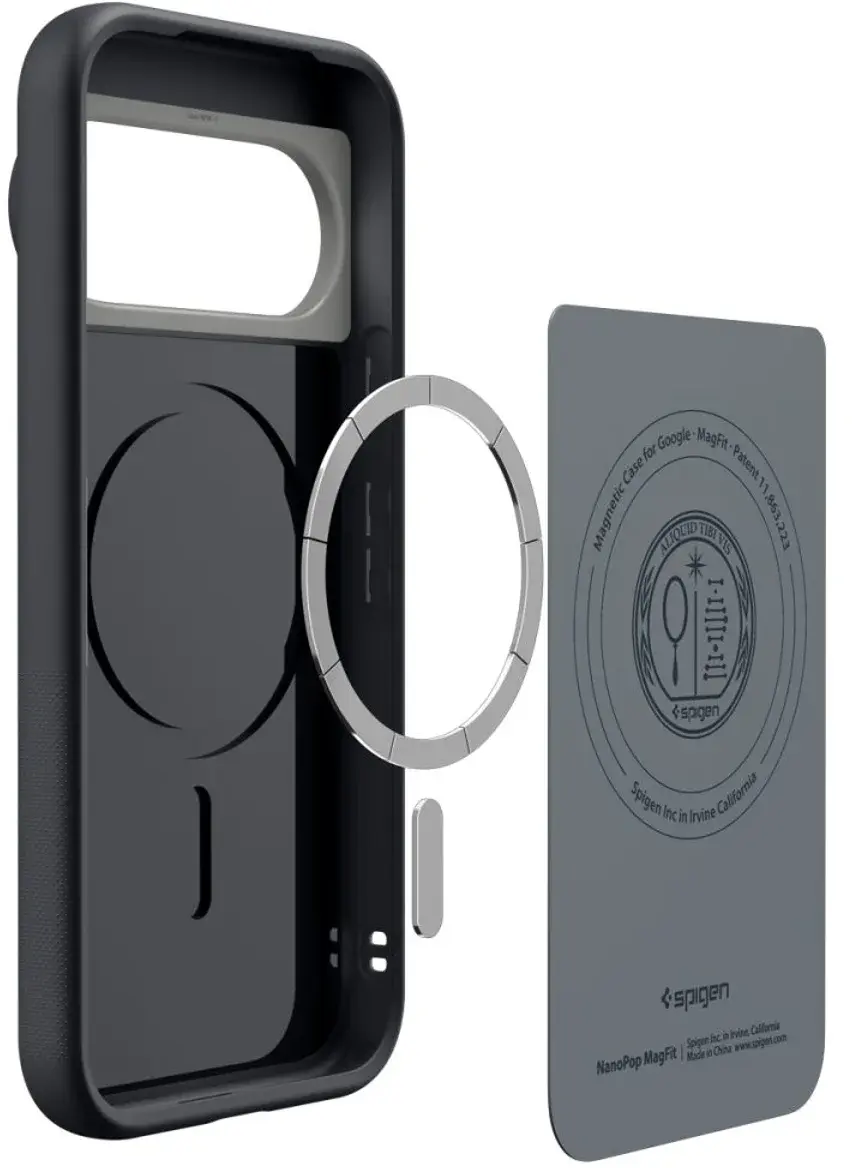 Spigen Nano Pop MagFit Google Pixel 11 Pro Hoesje MagSafe Back Cover Zwart afbeelding 12