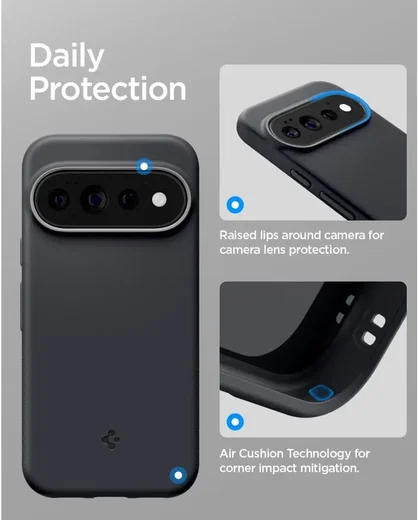 Spigen Nano Pop MagFit Google Pixel 11 Pro Hoesje MagSafe Back Cover Zwart afbeelding 4