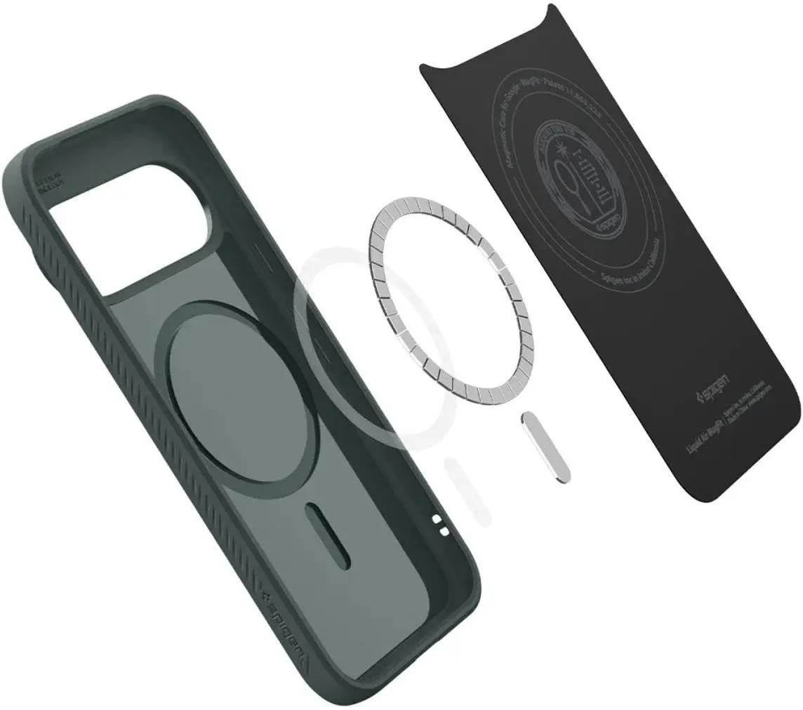 Spigen Liquid Air MagFit Google Pixel 11 Pro Hoesje MagSafe Back Cover Groen afbeelding 10