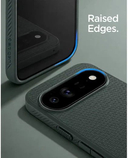 Spigen Liquid Air MagFit Google Pixel 11 Pro Hoesje MagSafe Back Cover Groen afbeelding 4
