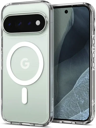 Spigen Ultra Hybrid MagFit Google Pixel 11 Pro Hoesje MagSafe Transparant Wit afbeelding 2