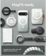 Spigen Ultra Hybrid MagFit Google Pixel 11 Pro Hoesje MagSafe Transparant Wit afbeelding 5