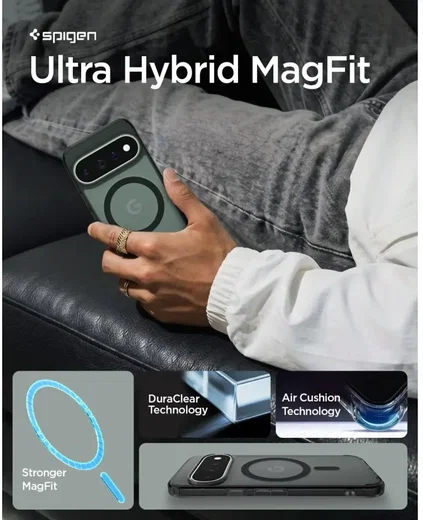 Spigen Ultra Hybrid MagFit Google Pixel 11 Pro Hoesje MagSafe Zwart afbeelding 7