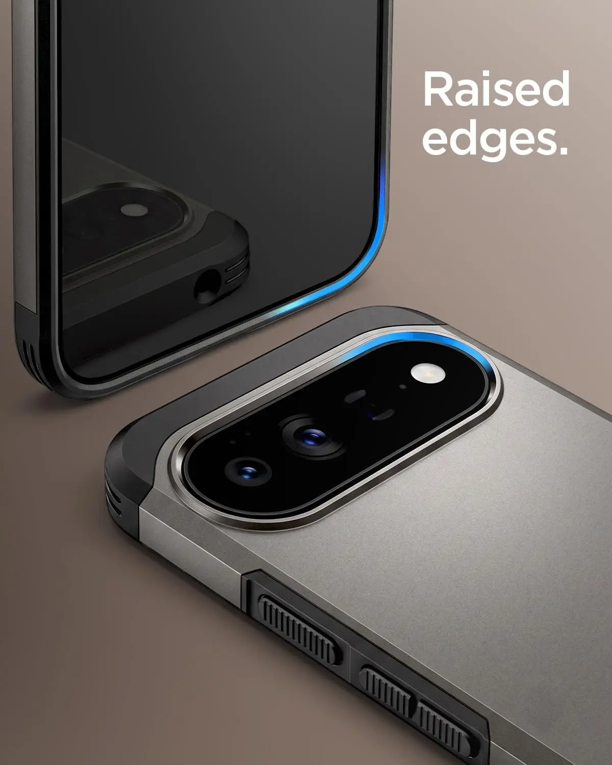 Spigen Tough Armor Google Pixel 11 Pro Hoesje MagSafe Back Cover Gunmetal afbeelding 3