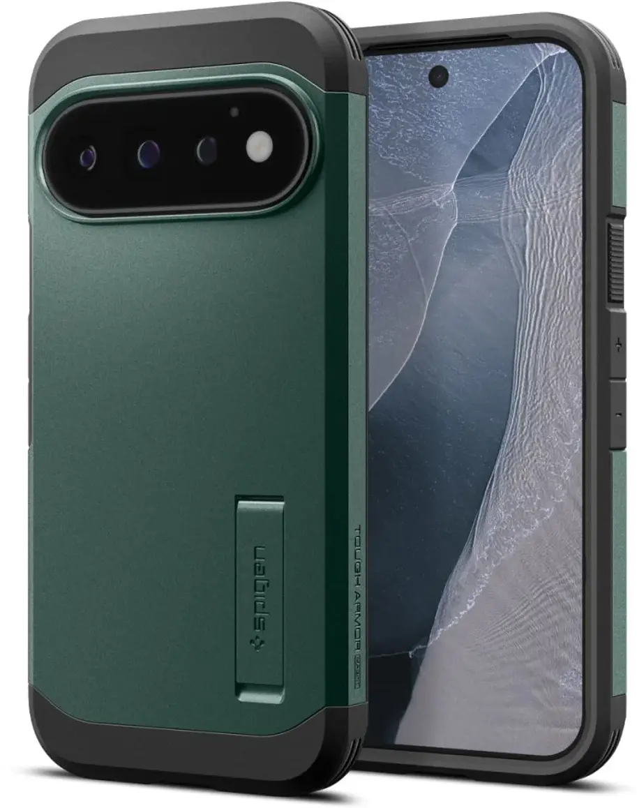 Spigen Tough Armor Google Pixel 11 Pro Hoesje MagSafe Back Cover Groen afbeelding 8