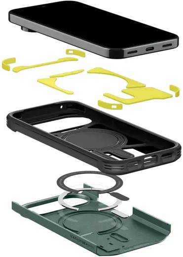 Spigen Tough Armor Google Pixel 11 Pro Hoesje MagSafe Back Cover Groen afbeelding 13
