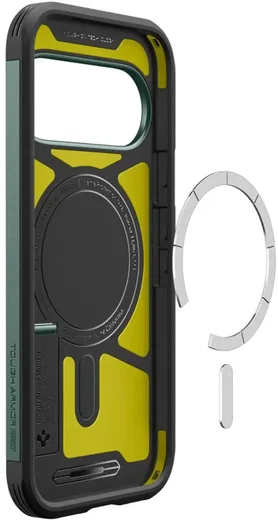 Spigen Tough Armor Google Pixel 11 Pro Hoesje MagSafe Back Cover Groen afbeelding 12