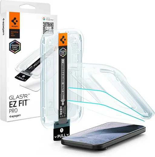 Spigen EZ Fit GLAS.tR Google Pixel 11 Pro XL Screen Protector 2-Pack afbeelding 1