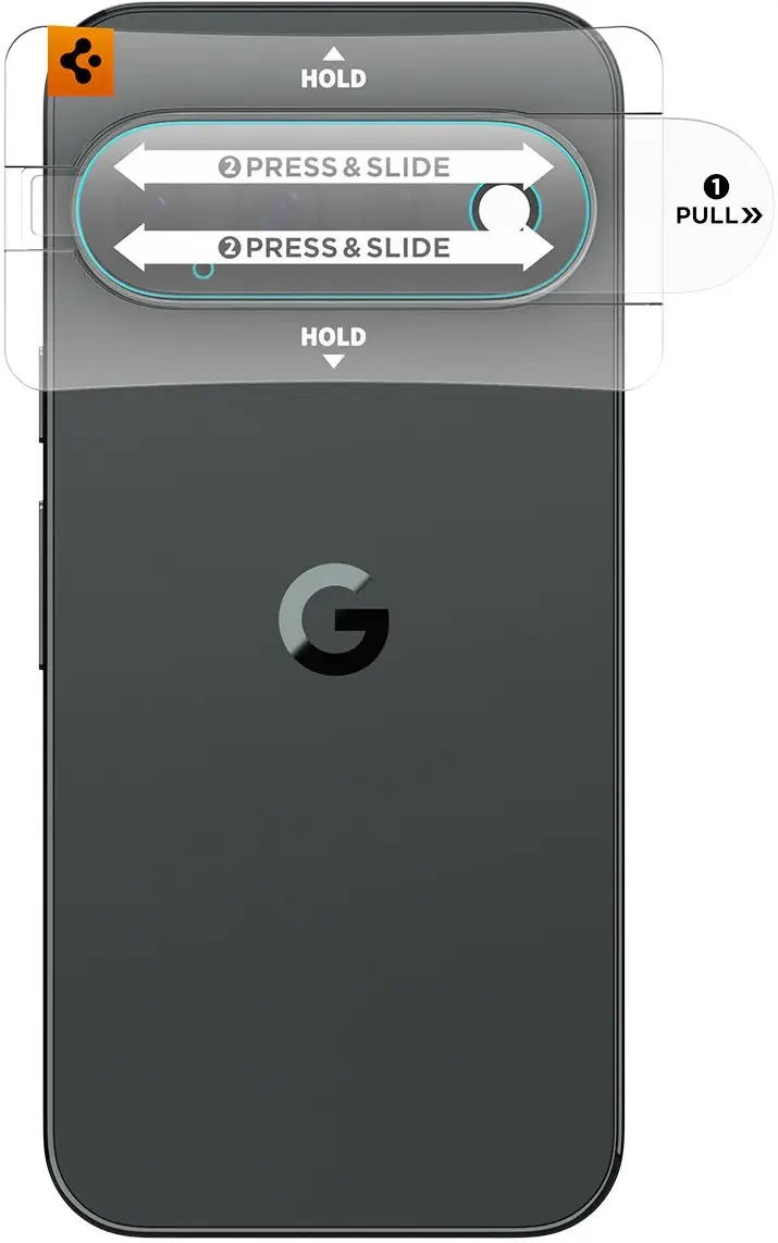 Spigen EZ Fit Optik Pro Google Pixel 11 Pro Camera Lens Protector Clear (2-Pack) afbeelding 9