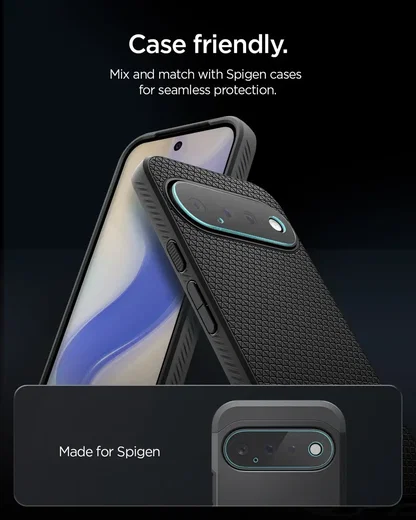 Spigen EZ Fit Optik Pro Google Pixel 11 Pro Camera Lens Protector Clear (2-Pack) afbeelding 8