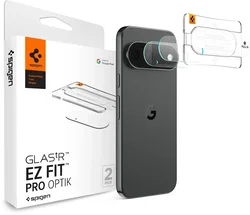 Spigen EZ Fit Optik Pro Google Pixel 11 Pro XL Camera Protector Clear (2-Pack) afbeelding