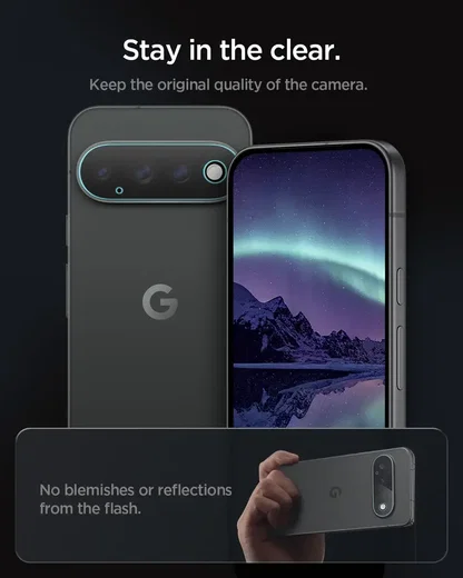 Spigen EZ Fit Optik Pro Google Pixel 11 Pro XL Camera Protector Clear (2-Pack) afbeelding 7