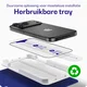 Buddi Easy Fit Apple iPhone 18 Pro Tempered Glass met Installatietray (2-pack) afbeelding 9