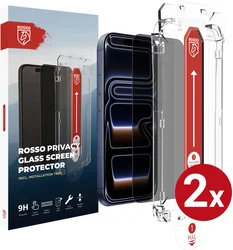 Rosso Apple iPhone 18 Pro Max Privacy Glass Installatietray (2-Pack) afbeelding