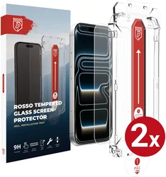 Rosso Apple iPhone 18 Pro Tempered Glass met Installatietray (2-Pack) afbeelding