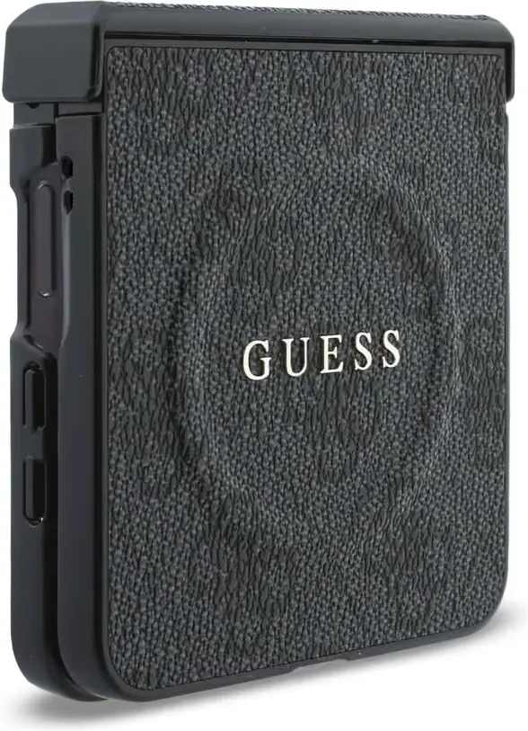 Guess 4G Classic Samsung Galaxy Z Flip 8 Hoesje MagSafe Zwart afbeelding 4