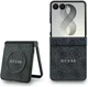 Guess 4G Classic Samsung Galaxy Z Flip 8 Hoesje MagSafe Zwart afbeelding 1