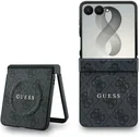 Guess 4G Classic Samsung Galaxy Z Flip 8 Hoesje MagSafe Zwart