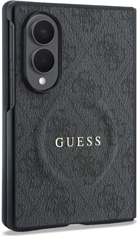 Guess 4G Classic Samsung Galaxy Z Fold 8 Hoesje MagSafe Zwart afbeelding 3