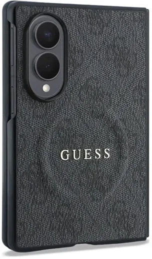Guess 4G Classic Samsung Galaxy Z Fold 8 Hoesje MagSafe Zwart afbeelding 3