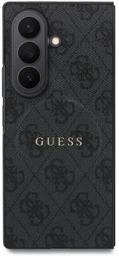Guess 4G Classic Samsung Galaxy Z Fold 8 Ultra Hoesje MagSafe Zwart afbeelding 2
