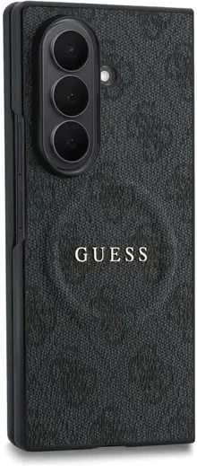 Guess 4G Classic Samsung Galaxy Z Fold 8 Ultra Hoesje MagSafe Zwart afbeelding 3