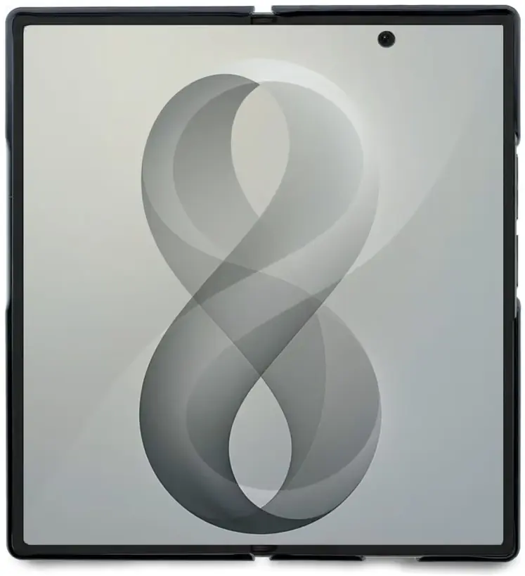 Guess 4G Classic Samsung Galaxy Z Fold 8 Ultra Hoesje MagSafe Zwart afbeelding 6