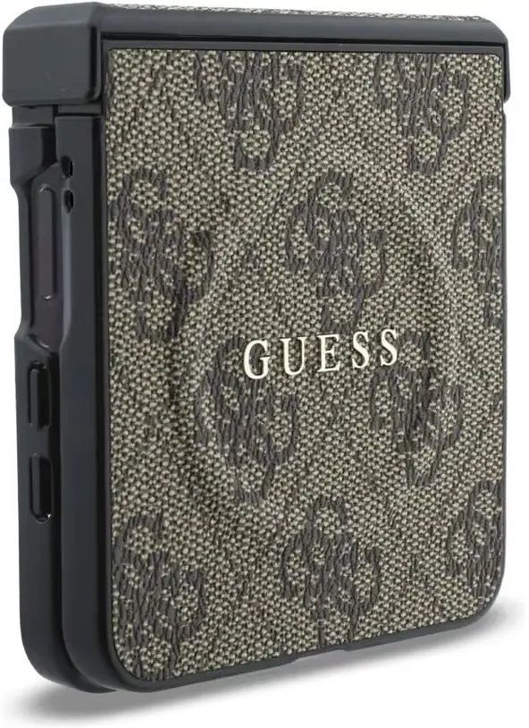 Guess 4G Classic Samsung Galaxy Z Flip 8 Hoesje MagSafe Bruin afbeelding 4