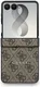 Guess 4G Classic Samsung Galaxy Z Flip 8 Hoesje MagSafe Bruin afbeelding 2