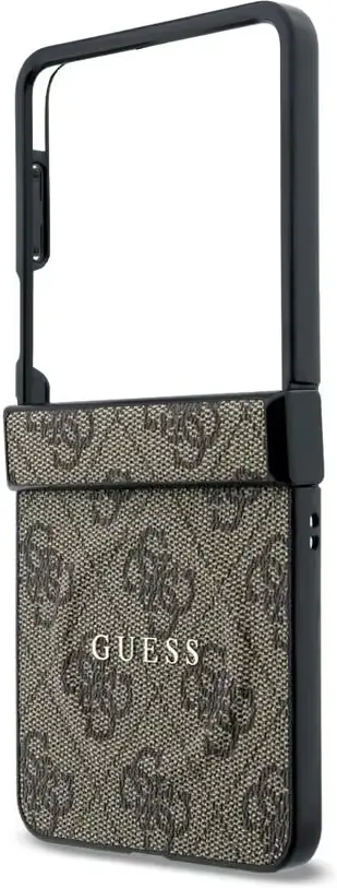 Guess 4G Classic Samsung Galaxy Z Flip 8 Hoesje MagSafe Bruin afbeelding 3