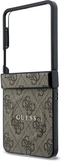 Guess 4G Classic Samsung Galaxy Z Flip 8 Hoesje MagSafe Bruin afbeelding 3