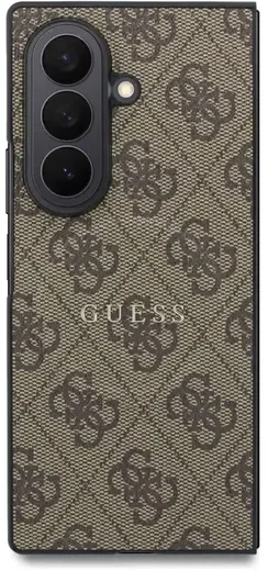 Guess 4G Classic Samsung Galaxy Z Fold 8 Ultra Hoesje MagSafe Bruin afbeelding 2