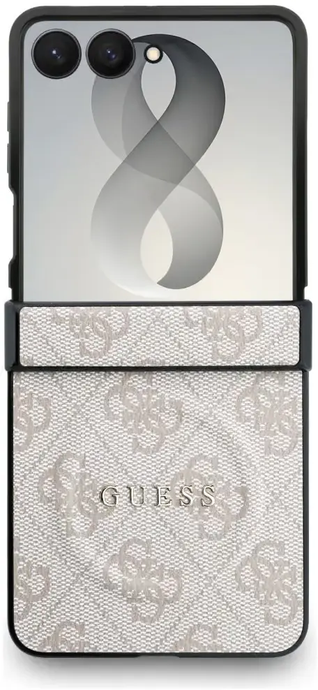 Guess 4G Classic Samsung Galaxy Z Flip 8 Hoesje MagSafe Roze afbeelding 2