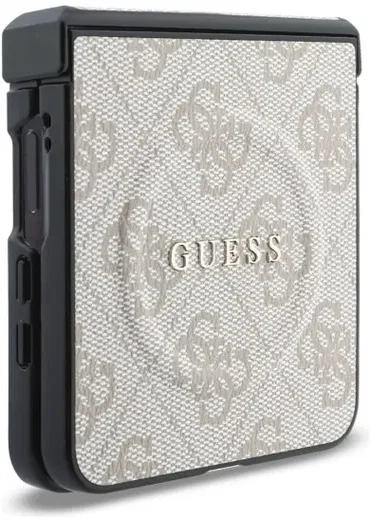 Guess 4G Classic Samsung Galaxy Z Flip 8 Hoesje MagSafe Roze afbeelding 4
