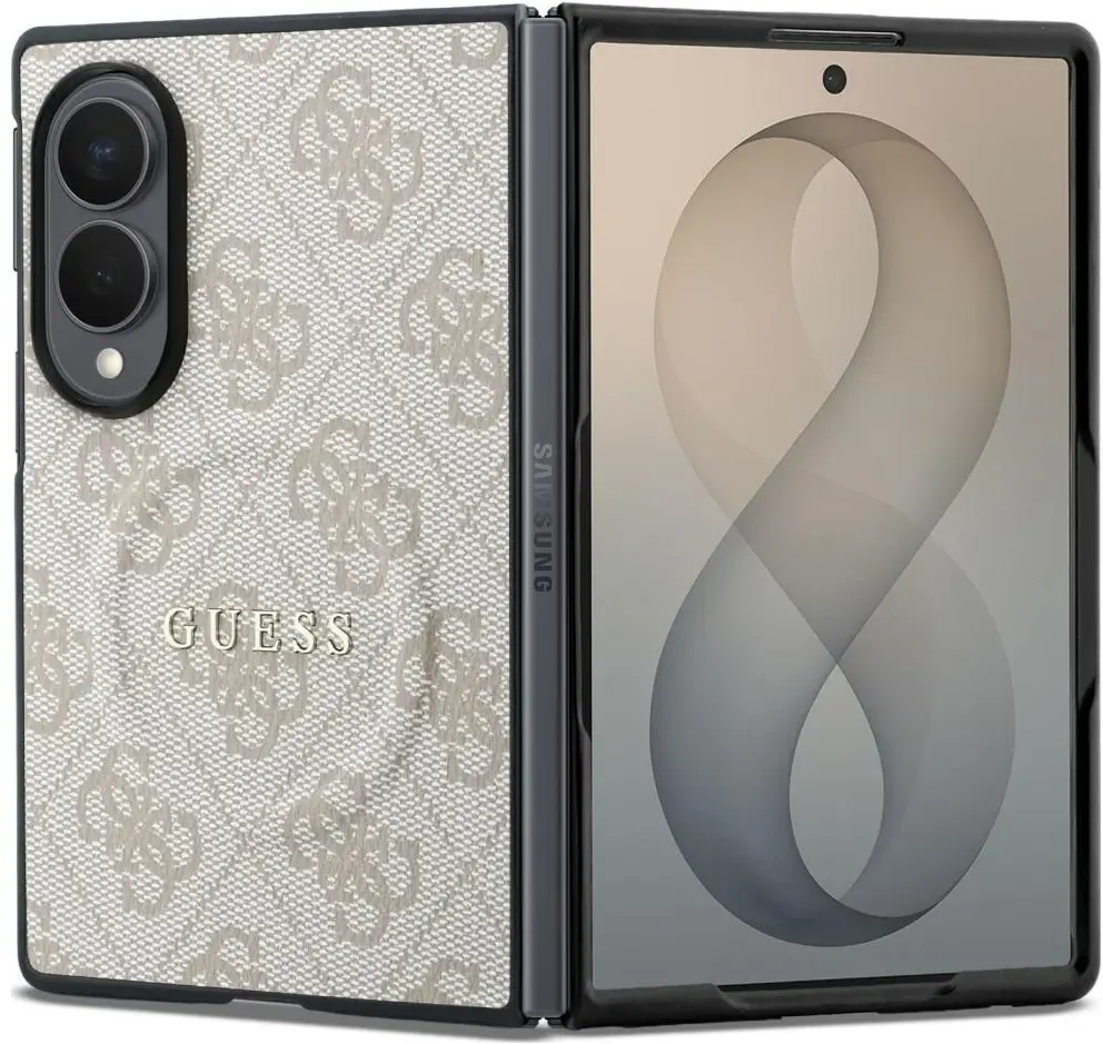 Guess 4G Classic Samsung Galaxy Z Fold 8 Hoesje MagSafe Roze afbeelding 1