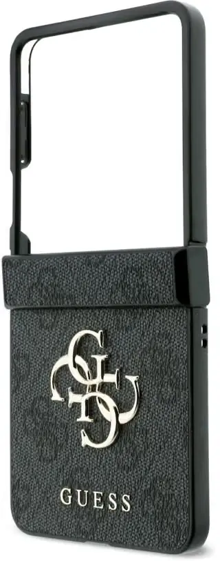 Guess Samsung Galaxy Z Flip 8 Hoesje Big 4G Logo Back Cover Zwart afbeelding 3