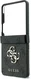Guess Samsung Galaxy Z Flip 8 Hoesje Big 4G Logo Back Cover Zwart afbeelding 3
