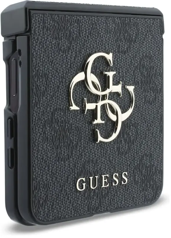 Guess Samsung Galaxy Z Flip 8 Hoesje Big 4G Logo Back Cover Zwart afbeelding 4