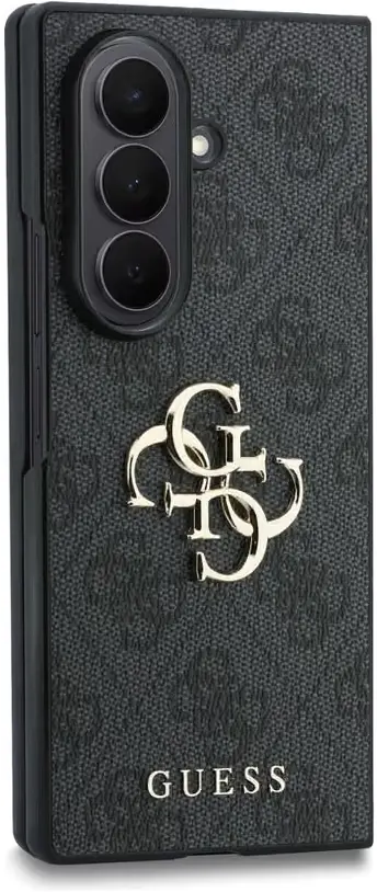 Guess Samsung Galaxy Z Fold 8 Ultra Hoesje Big 4G Logo Back Cover Zwart afbeelding 3