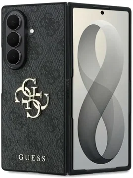 Guess Samsung Galaxy Z Fold 8 Ultra Hoesje Big 4G Logo Back Cover Zwart
