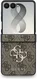 Guess Samsung Galaxy Z Flip 8 Hoesje Big 4G Logo Back Cover Bruin afbeelding 2