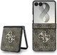 Guess Samsung Galaxy Z Flip 8 Hoesje Big 4G Logo Back Cover Bruin