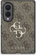 Guess Samsung Galaxy Z Fold 8 Hoesje Big 4G Logo Back Cover Bruin afbeelding 2