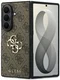 Guess Samsung Galaxy Z Fold 8 Ultra Hoesje Big 4G Logo Back Cover Bruin