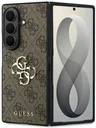 Guess Samsung Galaxy Z Fold 8 Ultra Hoesje Big 4G Logo Back Cover Bruin