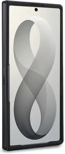 Guess Samsung Galaxy Z Fold 8 Ultra Hoesje Big 4G Logo Back Cover Bruin afbeelding 5