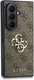 Guess Samsung Galaxy Z Fold 8 Ultra Hoesje Big 4G Logo Back Cover Bruin afbeelding 3